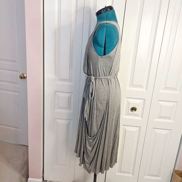 Marc by Marc Jacobs Tank Style Sleeveless Belted Scoop Neck Drape Dress - Picture 9 of 16